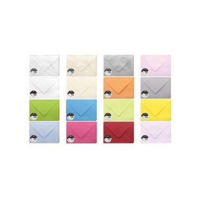 POLLEN BY CLAIREFONTAINE Clairefontaine Enveloppe 120g 162x229 Vert Menthe Pqt 20