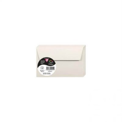 Clairefontaine Enveloppe 120g 90x140 Gris Perle Pqt 20 Avec Bande De Protection