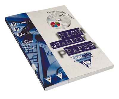 CLAIREFONTAINE  - Papier Clairalfa A4 160g Blanc - Etui De 50f