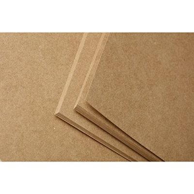 CLAIREFONTAINE  Paquet De 25 Feuilles A4 Papier Kraft Brun 275g