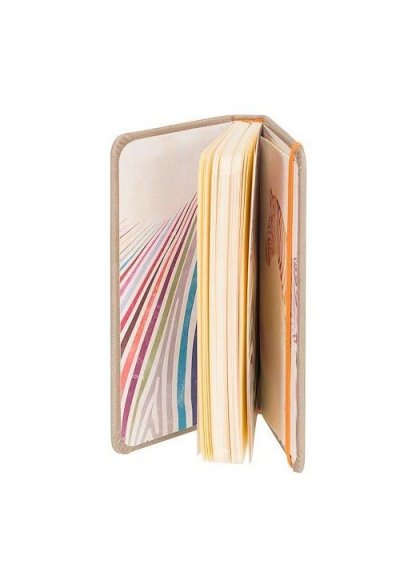 RHODIA Clairefontaine rama - Webnotebook A6 Taupe 192p Lign&eacute; Pap Ivoire Clf 90g Ferm. &Eacute;last.