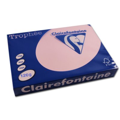 CLAIREFONTAINE  Troph&eacute;e - papier teint&eacute; - 250 feuille(s)