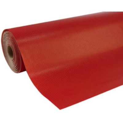 CLAIREFONTAINE  Unicolor kraft brun 60g rl 50x0,70m Argt - Rouge