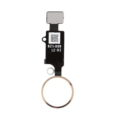 AVIZAR Clappio Bouton Home pour iPhone SE 2020, 8 Plus, 8, 7 Plus et 7 Dor&eacute;e