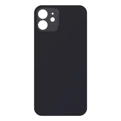 AVIZAR Clappio Vitre arri&egrave;re de remplacement pour Apple iPhone 12 Noir