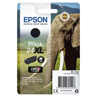 EPSON Claria Photo Hd Ink Black 24xl