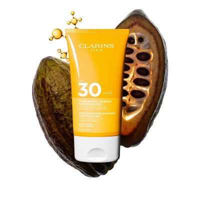 CLARINS  Cr&egrave;me solaire jeunesse haute protection SPF30 Corps 150ml