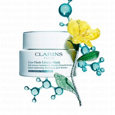 CLARINS  - Cryo-Flash Masque hydratant 75 ml female