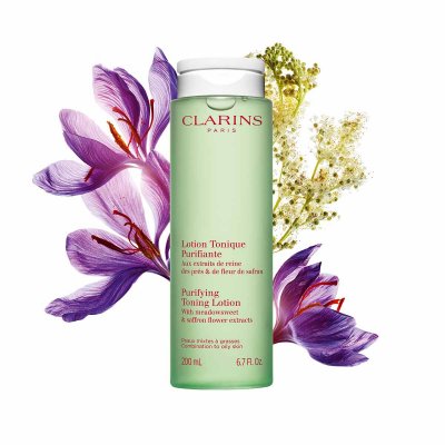 CLARINS  - Lotion Tonique Purifiante &middot; Peau mixtes&agrave; grasses tonique 200 ml