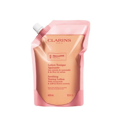 CLARINS  Lotion Tonique R&eacute;confortante recharge peaux sensibles et tr&egrave;s s&egrave;ches 400 ml