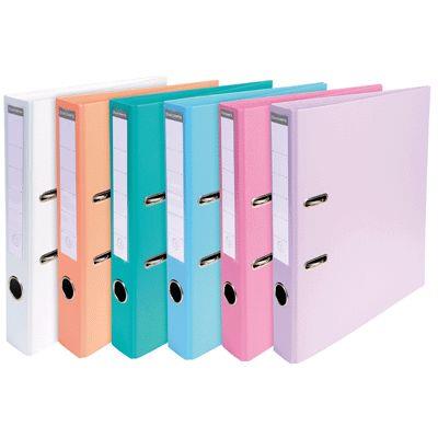 EXACOMPTA Class. Prem'touch Pvc A4 Dos 50mm Couleurs Assorties Pastel