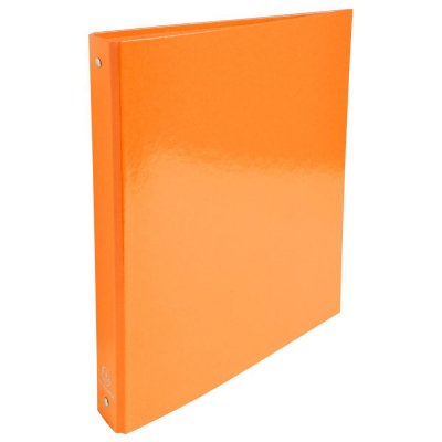 EXACOMPTA Classeur 4 Anneaux Iderama Carte Dos De 30 Mm Orange