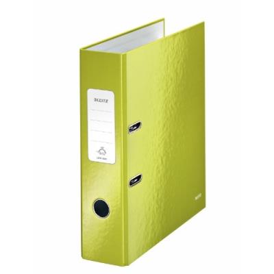 LITZ Classeur &agrave; levier 180&deg; Esselte WOW - dos 80 mm - Coloris vert