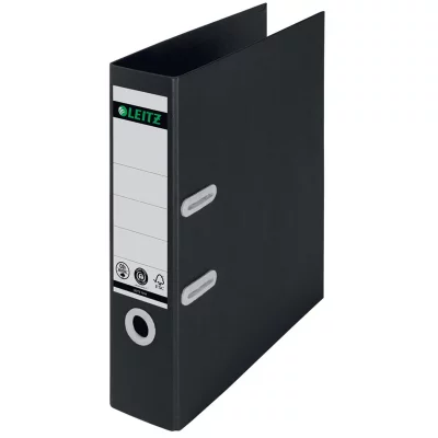 LEITZ Classeur &Agrave; Levier 180 Re:cycle 80mm - Noir - 