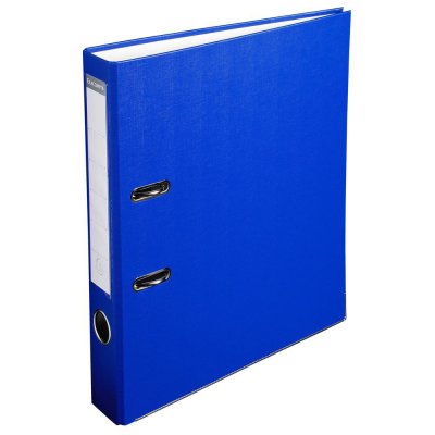 EXACOMPTA Classeur &agrave; levier A4 dos 5 cm bleu fonc&eacute;  - bleu fonc&eacute;