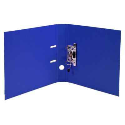 EXACOMPTA Classeur &agrave; levier  A4+ - dos 5 mm - bleu fonce