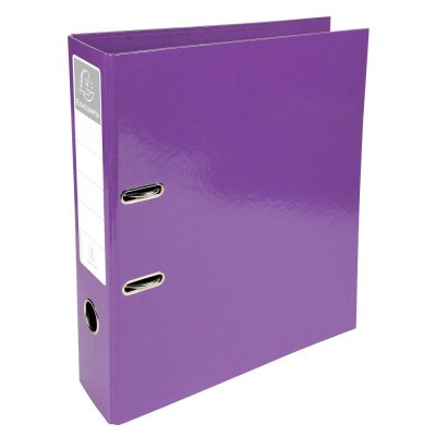 EXACOMPTA Classeur &agrave; levier  Prem'Touch 7 cm Violet
