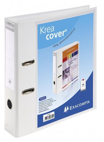 EXACOMPTA Classeur &agrave; levier Kreacover personnalisable A4 -  - Dos 70 mm