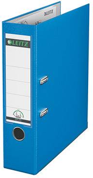 LEITZ Classeur &Agrave; Levier  180&deg; Pp 80 Mm Bleu Clair