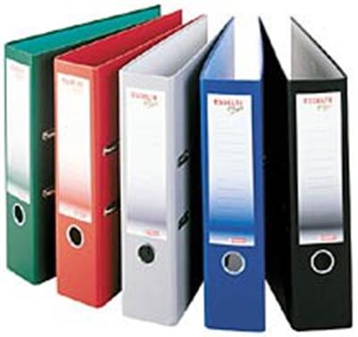 ESSELTE Classeur &Agrave; Levier Maxi Plus Vivida A4+ - Noir - 