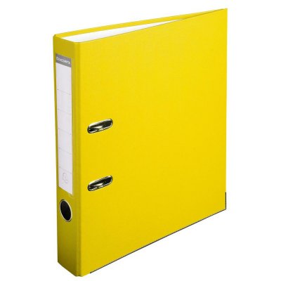 EXACOMPTA Classeur A Levier Polypro A4 - Dos De 50 Mm - Jaune - 
