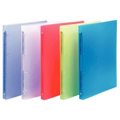 EXACOMPTA Classeur chromaline en polypropyl&egrave;ne A4 - dos 15 mm - couleur assortie
