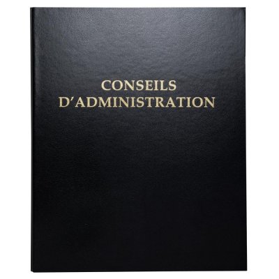 EXCP Classeur conseil d'administration Claircell + 100 feuilles foliot&eacute;es