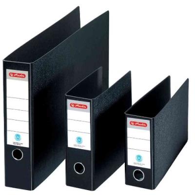 HERLITZ Classeur En Carton Rigide Max.file A5 Portrait Bleu Ange