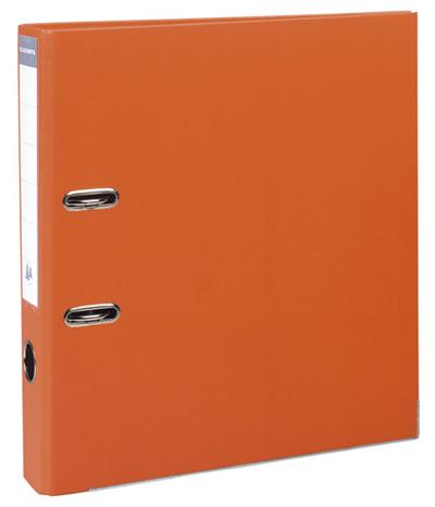 EXACOMPTA Classeur  &agrave; levier 32x29cm PVC Dos 50mm Orange