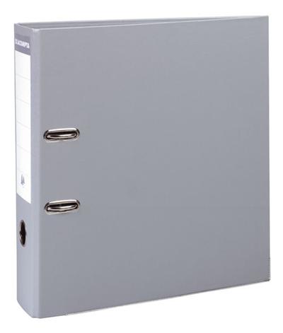 EXACOMPTA Classeur  &agrave; levier 32x29cm PVC Dos 70mm Gris