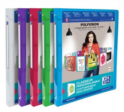 ELBA Classeur personalisable yeka transparent A4+ - dos 20 mm