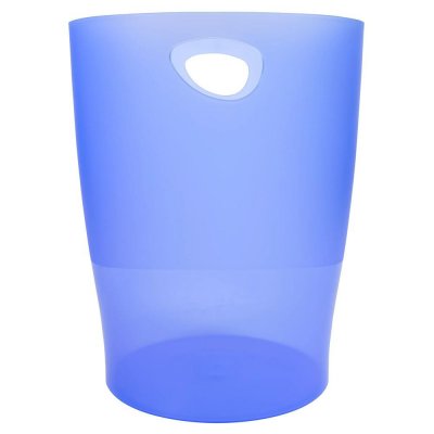 EXACOMPTA Classic 45310D Corbeille &agrave; papier 26 x 26 x 33,50 cm Transparent