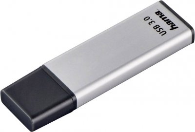 HAMA Classic Cl&eacute; USB 32 GB argent 181052 USB 3.2 (1&egrave; g&eacute;n.) (USB 3.0)