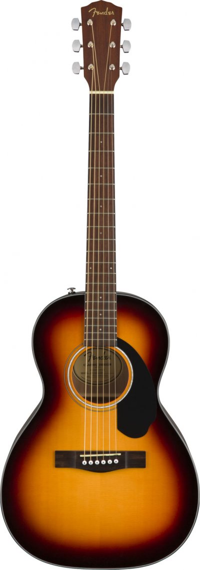 FENDER Classic Design CP-60S 3-Color Sunburst - Guitare acoustique parlor