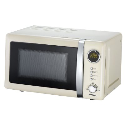 MELISSA Classic four micro-ondes r&eacute;tro vintage 20 litres - 700w - cream