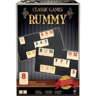 LOISIRS NOUVEAUX Classic Game - Rummy - Rami des Chiffres Version Anglaise