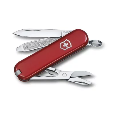 VICTORINOX Classic SD Style Icon - Couteau Suisse de poche 58 mm - 7 fonctions