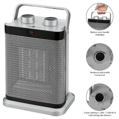 CLATRONIC  - Chauffage d&acute;appoint ptc c&eacute;ramique hl 3631 (263740)