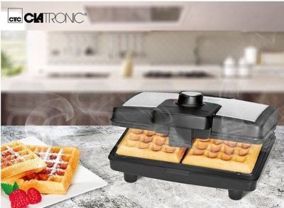 CLATRONIC  WA 3606 - Gaufrier - 800 Watt 