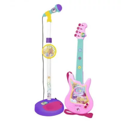 REIG MUSICALES Claude Reig&nbsp;&ndash;&nbsp;Barbie Mattel Microphone et guitare (4400)