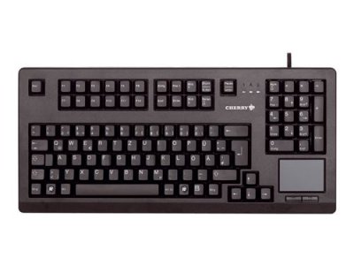 CHERRY Clavier 19'' touchpad usb noir 