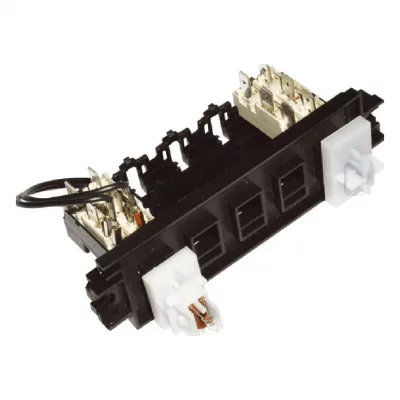WHIRLPOOL Clavier 2 touches + voyant pour lave linge  - 481927638291