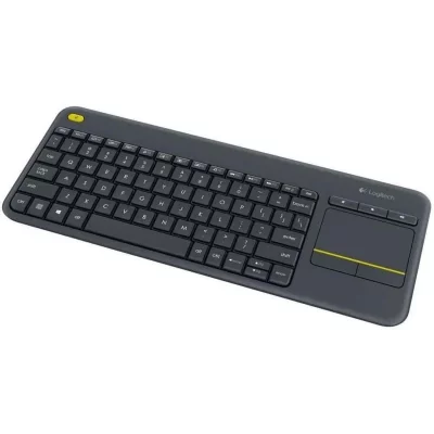 LOGITECH Clavier avec pav&eacute; tactile  k400 plus noir