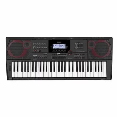 CASIO Clavier  CT-X5000 61 touches dynamiques 800 sons Gris et Rouge