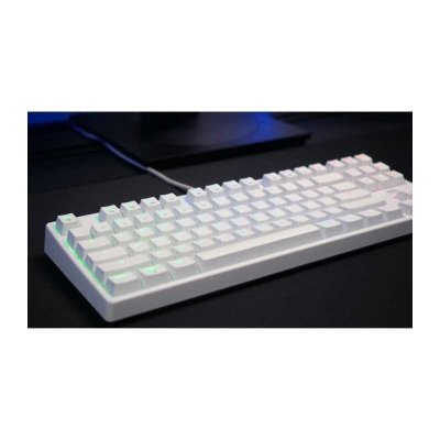 CHERRY Clavier -  - xtrfy k4v2 - rgb - 80% tkl - azerty - blanc