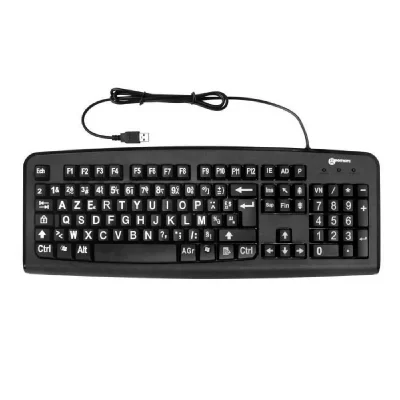 GEEMARC Clavier Confort Visuel Pour Pc 