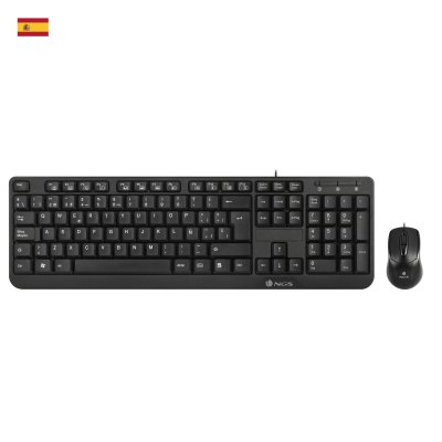 NGS Clavier et souris  cocoa kit (2 pcs) noir