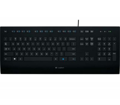 LOGITECH Clavier filaire  K280e Noir