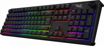 HATOR Clavier Gamer sans fil m&eacute;canique ( Aurum Linear)  Skyfall 100 Pro RGB (Noir) #DEFAULT