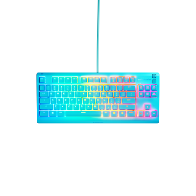 STEELSERIES Clavier gaming filaire -  - Apex 3 TKL - Azerty - Bleu ciel 